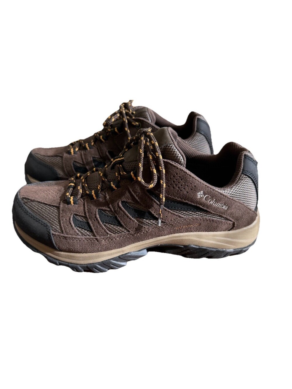Columbia Crestwood Hiking Shoes Waterproof Men’s Size 8 Brown